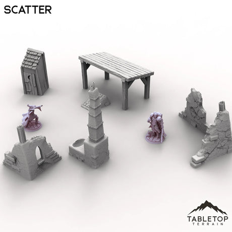 Tabletop Terrain Scatter Terrain Vexed Village - Scatter