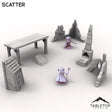 Tabletop Terrain Scatter Terrain Vexed Village - Scatter