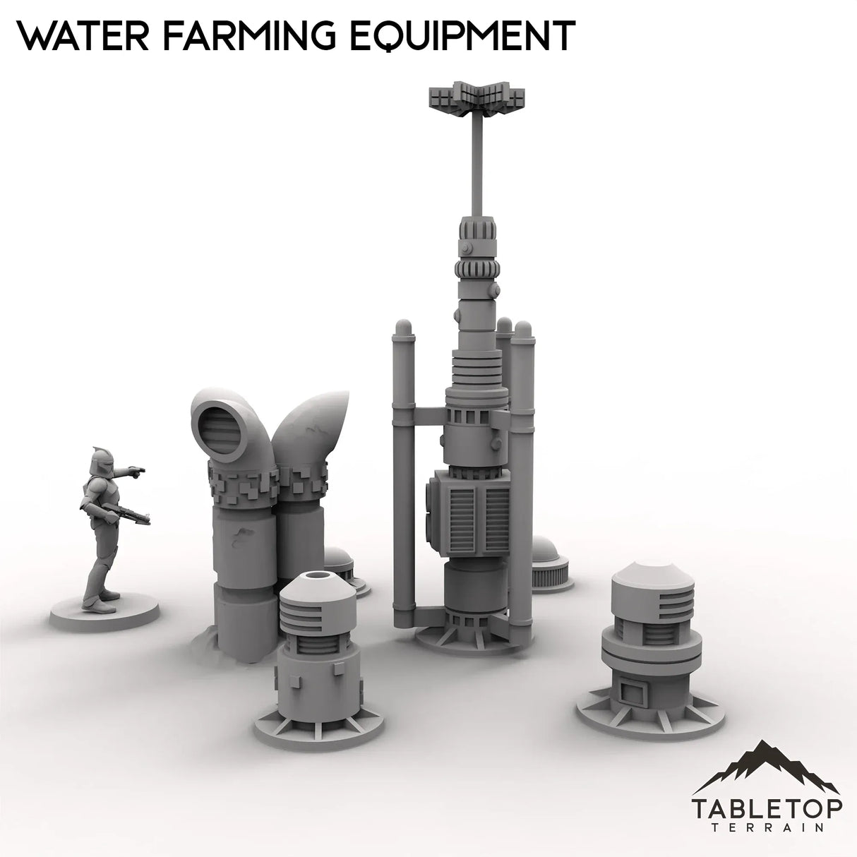 Tabletop Terrain Scatter Terrain Water Farming Equipment