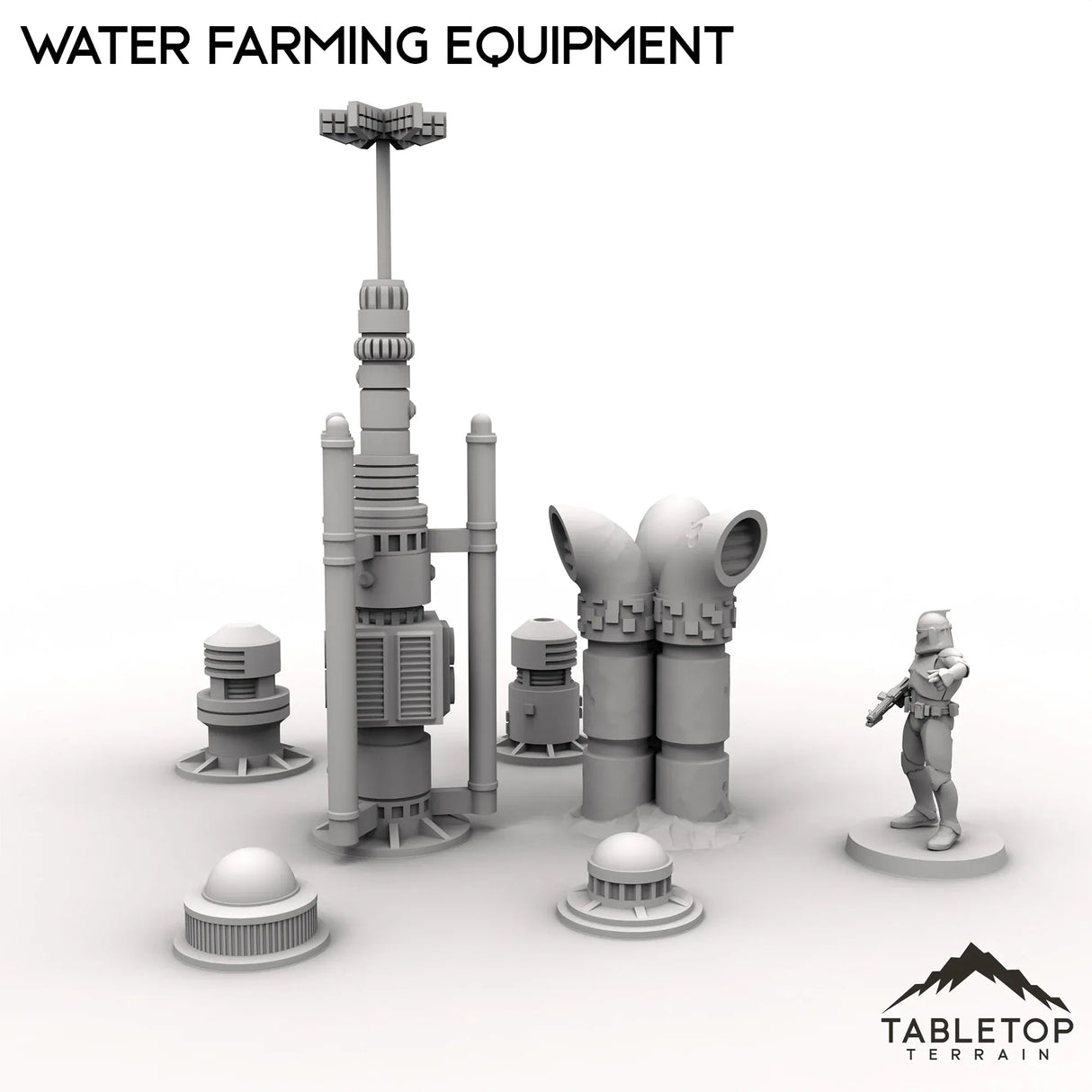 Tabletop Terrain Scatter Terrain Water Farming Equipment