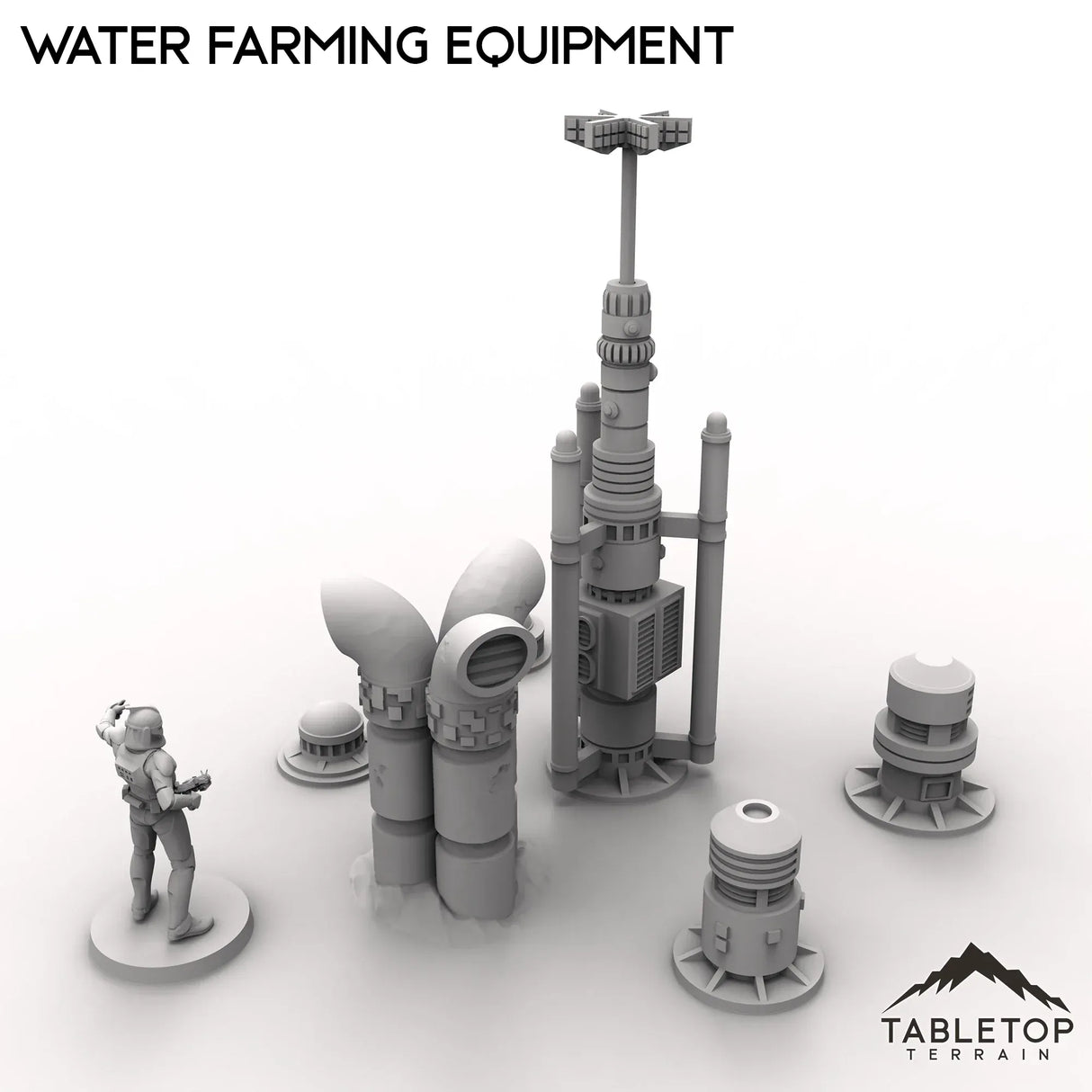 Tabletop Terrain Scatter Terrain Water Farming Equipment