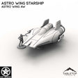 Tabletop Terrain Ship Astro Wing AW Astro Wing Starship