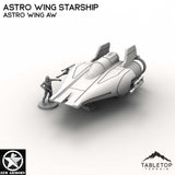 Tabletop Terrain Ship Astro Wing AW Astro Wing Starship