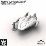 Tabletop Terrain Ship Astro Wing AWP Astro Wing Starship