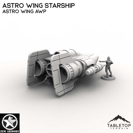 Tabletop Terrain Ship Astro Wing Starship