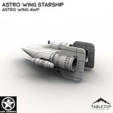 Tabletop Terrain Ship Astro Wing Starship