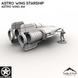 Tabletop Terrain Ship Astro Wing Starship