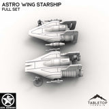 Tabletop Terrain Ship Astro Wing Starship