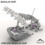 Tabletop Terrain Ship Baghlah Ship