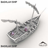 Tabletop Terrain Ship Baghlah Ship