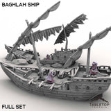 Tabletop Terrain Ship Baghlah Ship