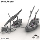 Tabletop Terrain Ship Baghlah Ship