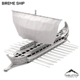 Tabletop Terrain Ship Bireme Ship