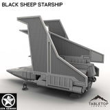 Tabletop Terrain Ship Black Sheep Starship
