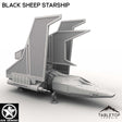Tabletop Terrain Ship Black Sheep Starship