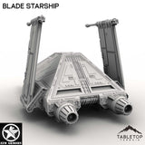 Tabletop Terrain Ship Blade Starship