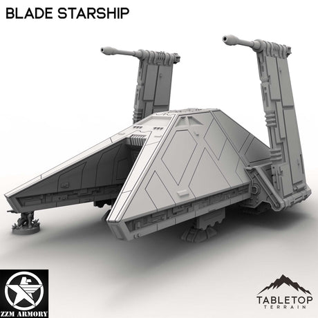 Tabletop Terrain Ship Blade Starship