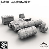 Tabletop Terrain Ship Cargo Hauler Starship