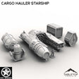Tabletop Terrain Ship Cargo Hauler Starship