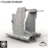 Tabletop Terrain Ship Cyclone Starship