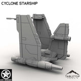Tabletop Terrain Ship Cyclone Starship