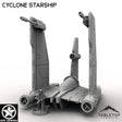 Tabletop Terrain Ship Cyclone Starship
