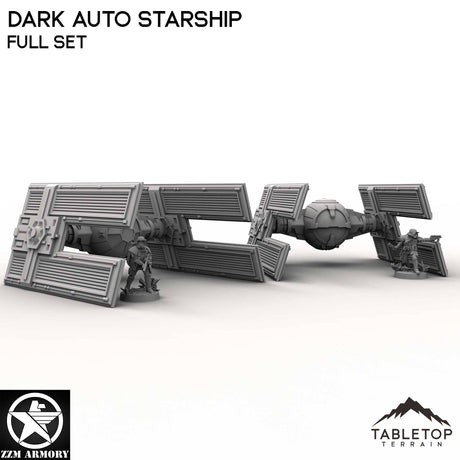 Tabletop Terrain Ship Dark Auto Starship