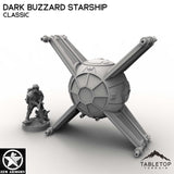 Tabletop Terrain Ship Dark Buzzard Starship