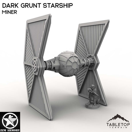 Tabletop Terrain Ship Dark Grunt Miner Dark Grunt Starship