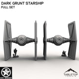Tabletop Terrain Ship Dark Grunt Starship