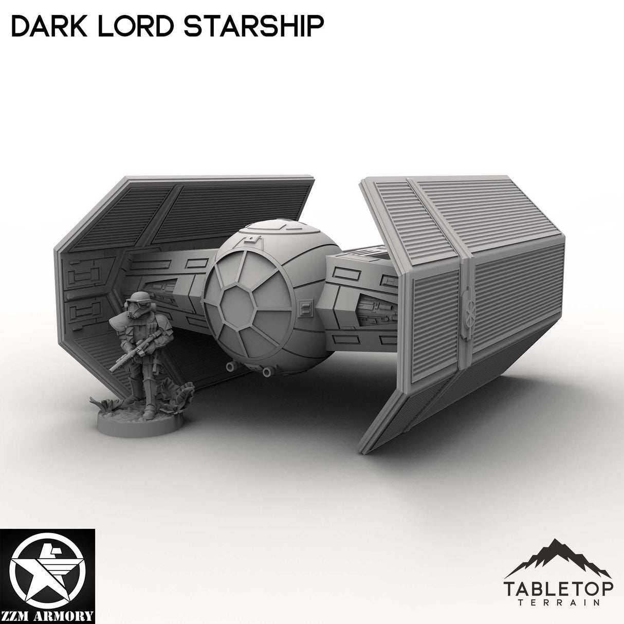 Tabletop Terrain Ship Dark Lord Starship