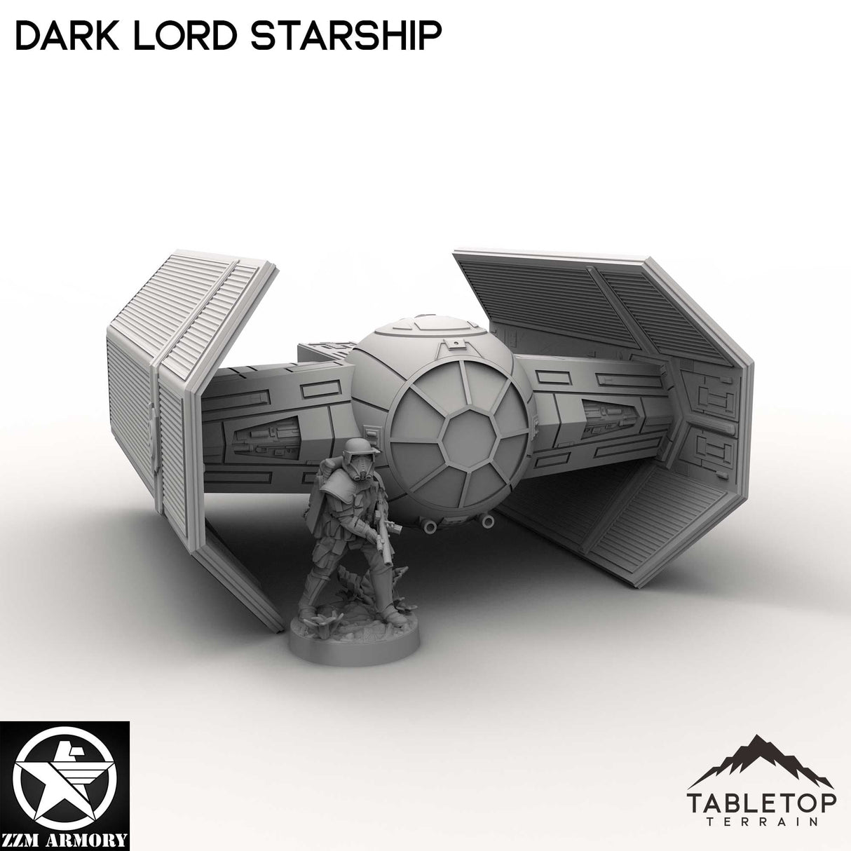 Tabletop Terrain Ship Dark Lord Starship