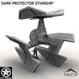 Tabletop Terrain Ship Dark Protector Starship