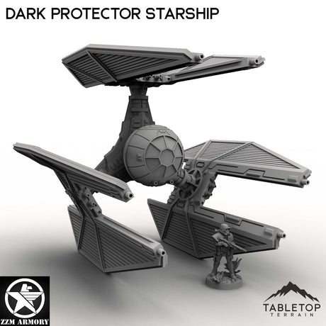 Tabletop Terrain Ship Dark Protector Starship