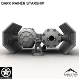 Tabletop Terrain Ship Dark Rainer Starship