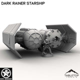 Tabletop Terrain Ship Dark Rainer Starship