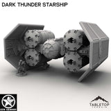 Tabletop Terrain Ship Dark Thunder Starship
