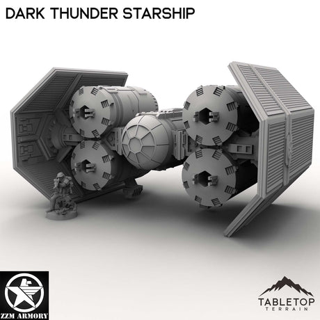 Tabletop Terrain Ship Dark Thunder Starship