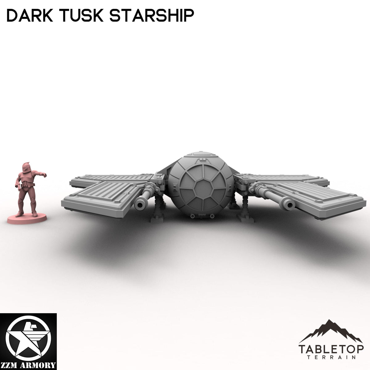 Tabletop Terrain Ship Dark Tusk Starship