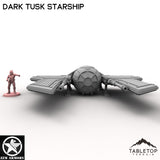 Tabletop Terrain Ship Dark Tusk Starship