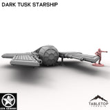 Tabletop Terrain Ship Dark Tusk Starship