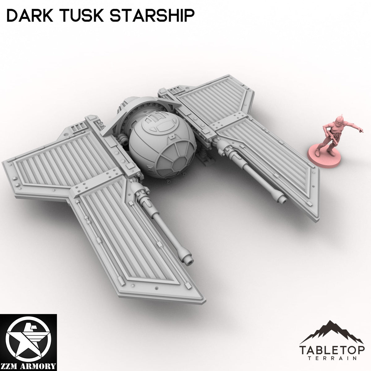 Tabletop Terrain Ship Dark Tusk Starship
