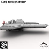 Tabletop Terrain Ship Dark Tusk Starship
