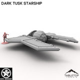 Tabletop Terrain Ship Dark Tusk Starship