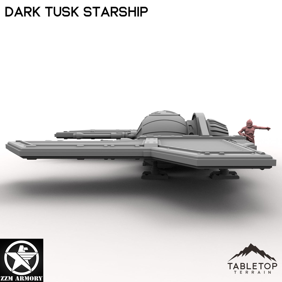 Tabletop Terrain Ship Dark Tusk Starship