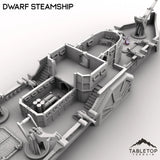 Tabletop Terrain Ship Dwarf Steam Ship