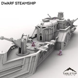 Tabletop Terrain Ship Dwarf Steam Ship