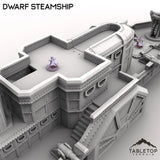 Tabletop Terrain Ship Dwarf Steam Ship