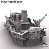 Tabletop Terrain Ship Dwarf Steam Ship