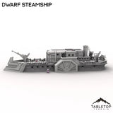 Tabletop Terrain Ship Dwarf Steam Ship